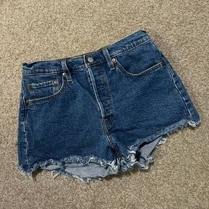 Levi’s High-Waisted Shorts (Size 28)